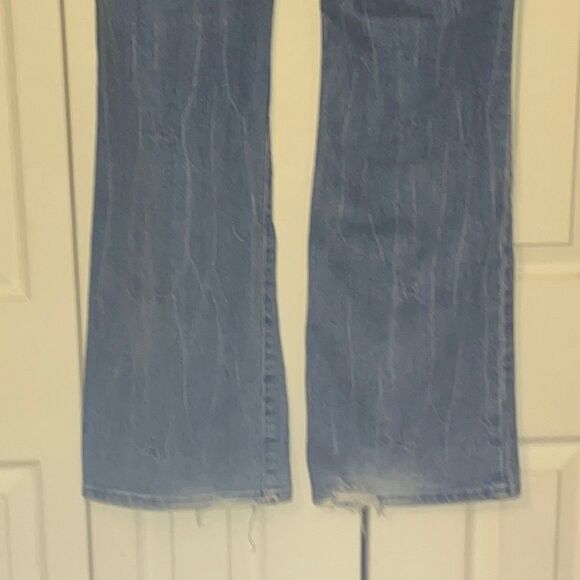 BCBGMaxAzria Distressed Claire Boot Cut Jeans 8 - Picture 10 of 16
